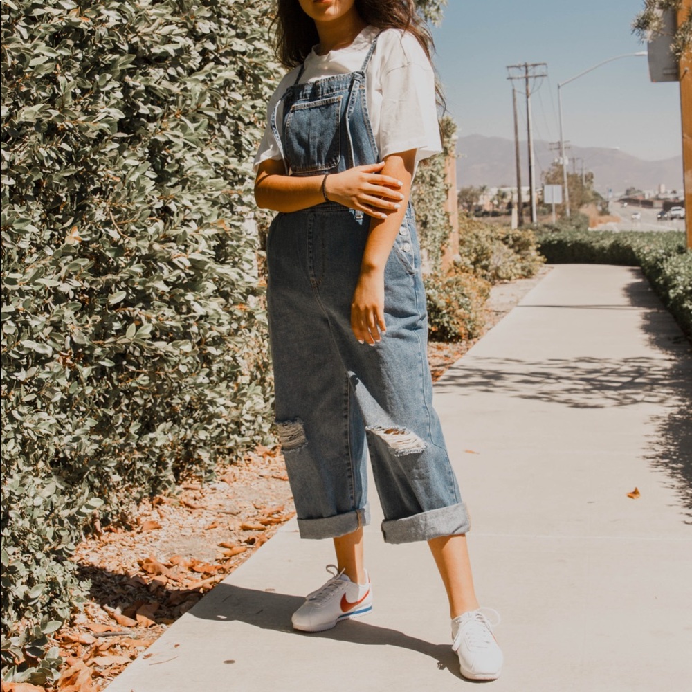 Oversized overalls